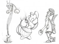 sketch a matita characters vari - Dgsign