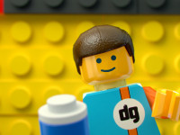 rendering 3D Lego character - dgsign
